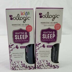 2 Pk Oilogic Kids Essential Oil Night time Sleep Roll On .3 fl oz ea 2 Yrs+